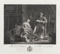 KG 14862
<br/>
Het gezinsleven
<br/>
<em>Le Beau, Pierre Adrien (1744- 19de eeuw)</em>